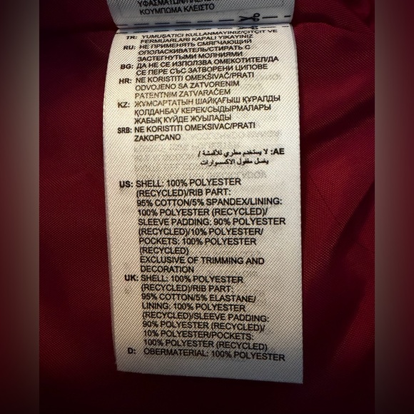 NWOT- Adidas- Originals Men's Varsity Fleece Track Jacket- Large - Picture 7 of 8